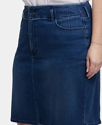 Nydj Plus Size High Waist Skirt