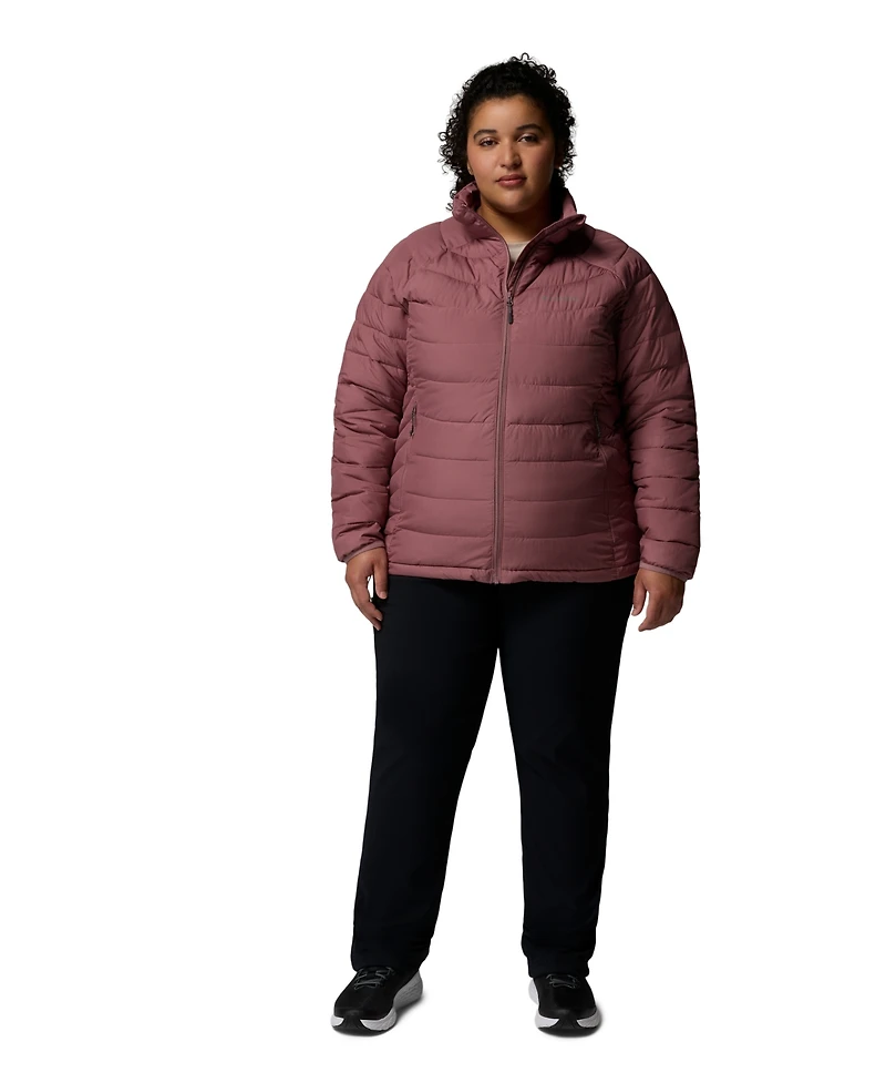 Columbia Plus Size Powder Lite Ii Full Zip Insulated Jacket