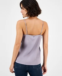 Boss Orange Women's Lace-Trim Hammered Satin Tank