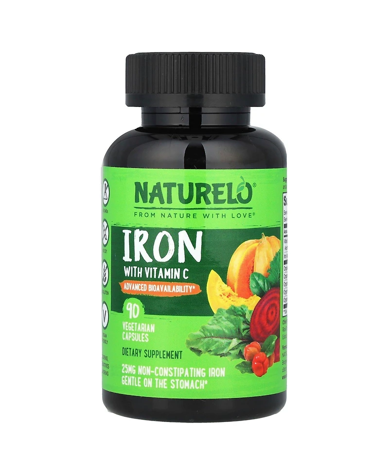 Naturelo Iron with Vitamin C