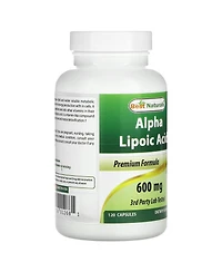 Best Naturals Alpha Lipoic Acid 600 mg
