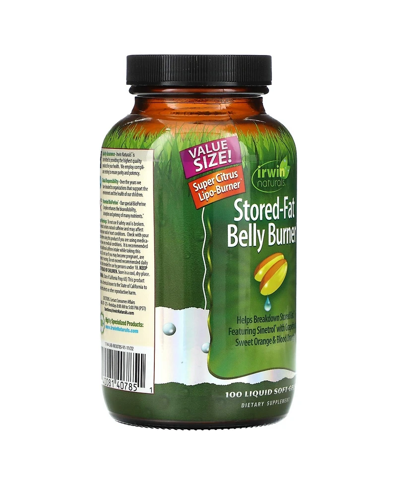 Irwin Naturals Stored-Fat Belly Burner
