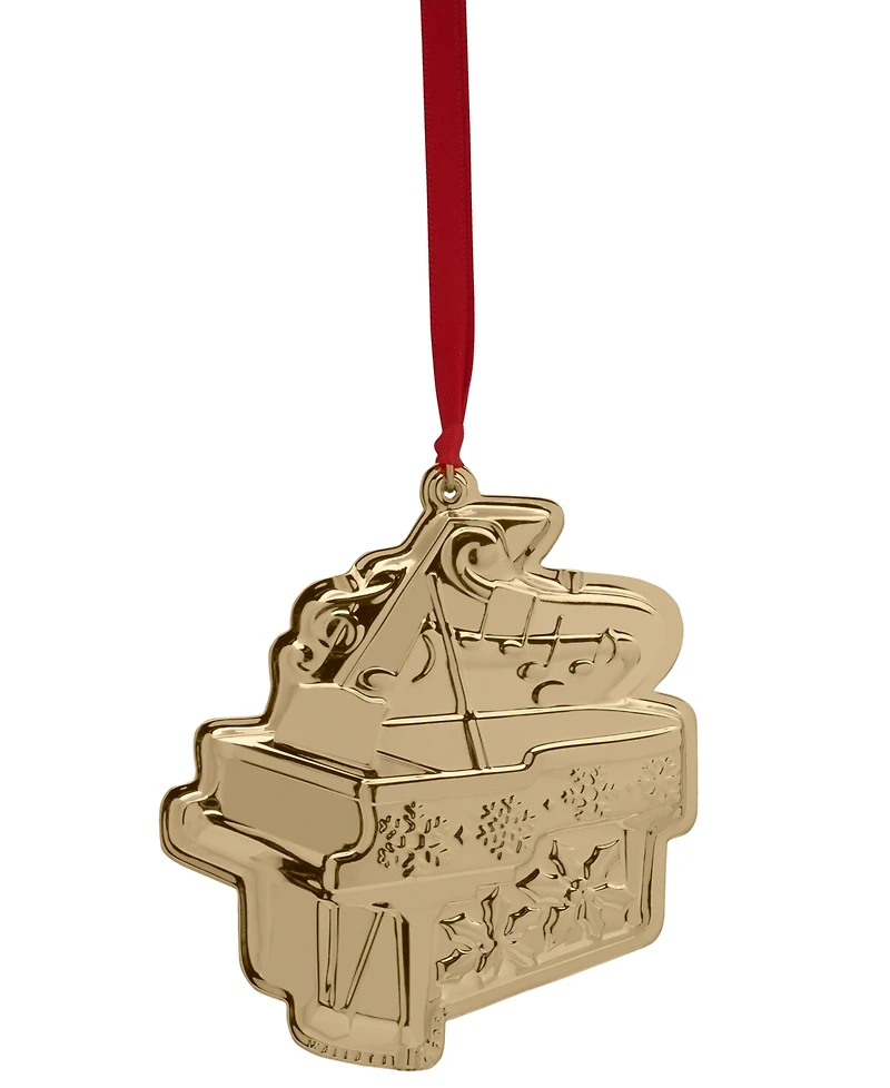 Wallace 2025 Gold-Plated Piano Ornament, 4th Edition