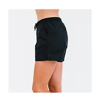 Calypsa Women's Plus Mid-Thigh Board Shorts