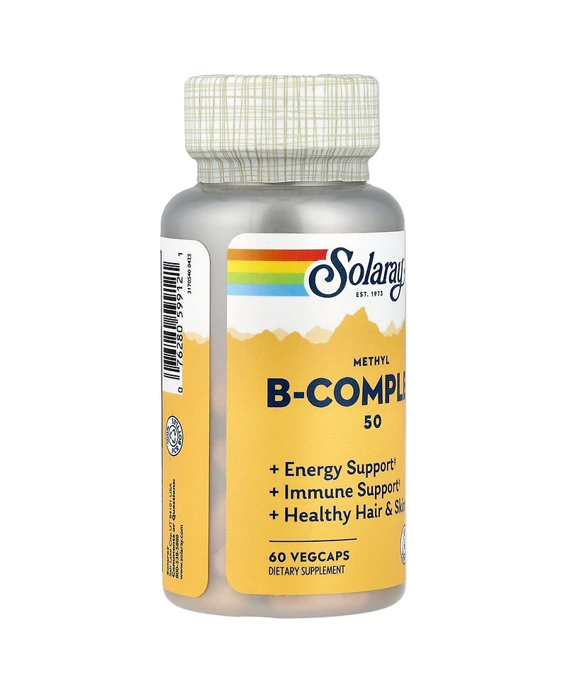 Solaray Methyl B-Complex 50 - 60 VegCaps