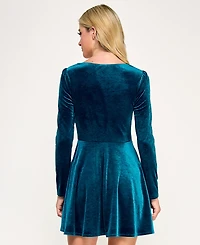 Seni & Cade Junior's Long Sleeves Short Dress