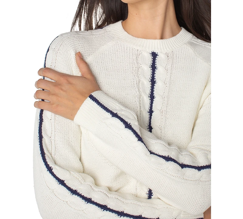 Liverpool Los Angeles Women's Long Sleeve Crewneck Raglan Sweater