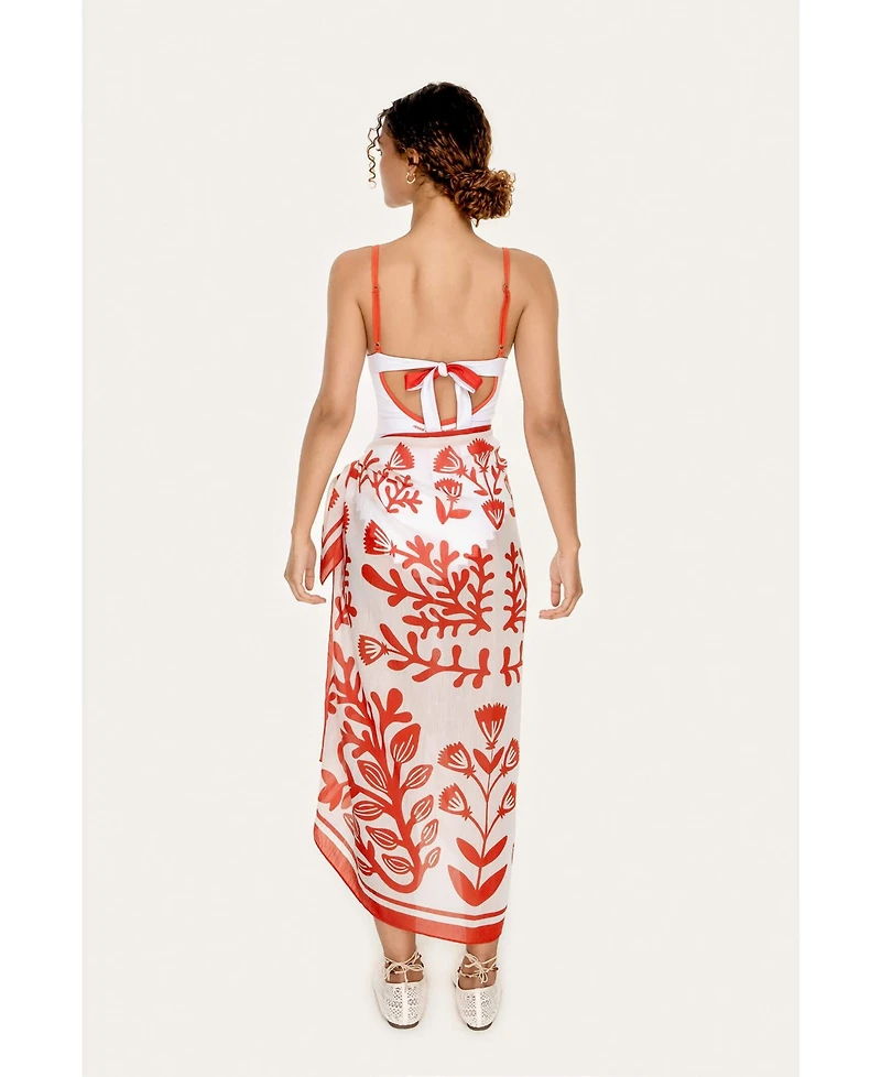 Jessie Zhao New York Beach Sarong Wrap