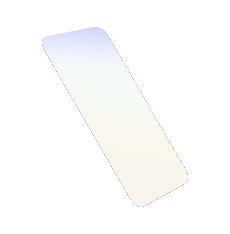 OtterBox Premium Pro Glass Antimicrobial Blue Light Screen Protector for Apple iPhone Pro Max-Clear