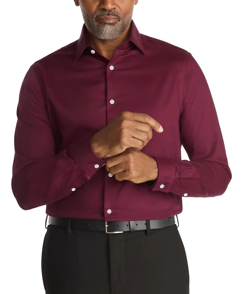 Michael Kors Men's Collared Regular Fit Dress Shirt