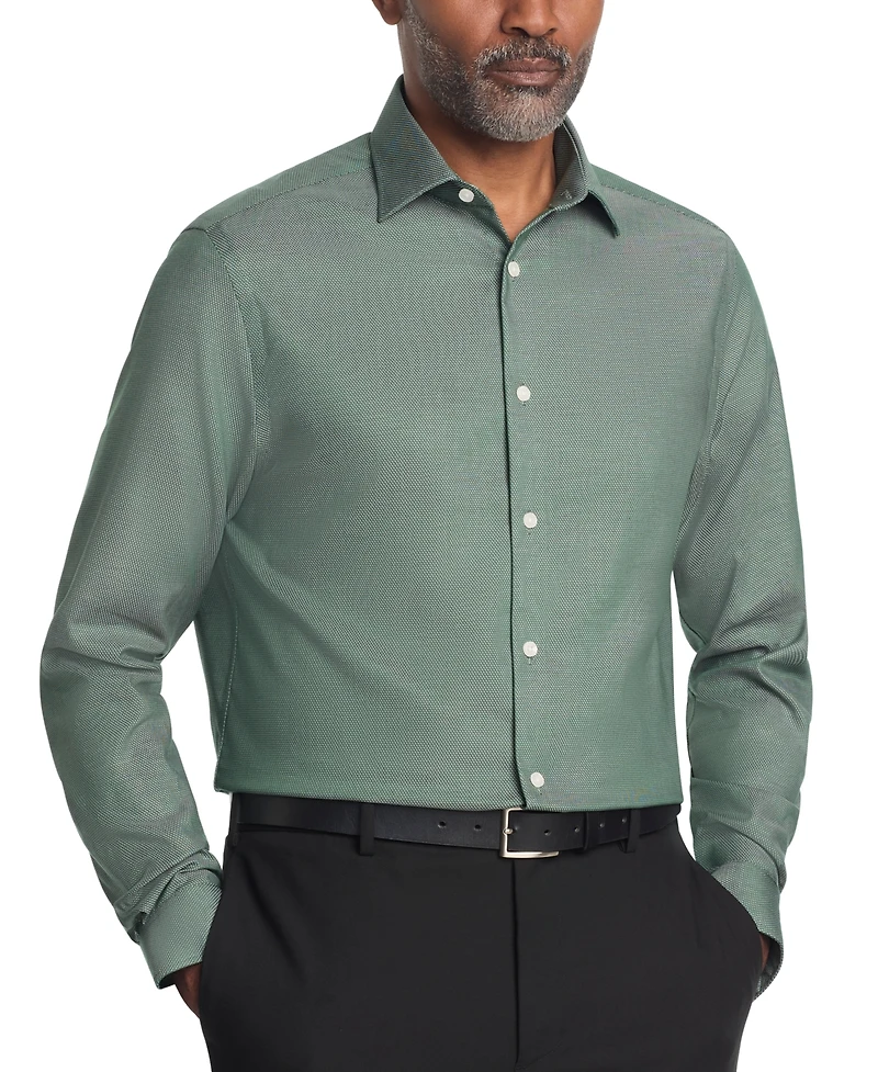 Michael Kors Men's Collared Regular Fit Dress Shirt