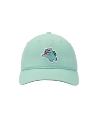 Pokemon Bulbasaur Printed Patch Green Unstructured Baseball Cap