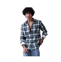 Campus Sutra Men's Tartan Plaid Shirt