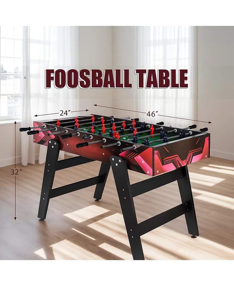 ProMounts Foosball Table for Adults & Kids