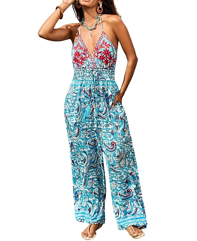 Cupshe Women's Take the Leap Floral Jumpsuit