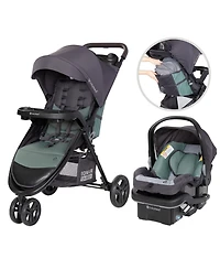 Baby Trend Baby Sonar Cargo 3-Wheel Travel System-Desert Sage - Desert Sage