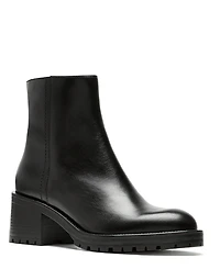 La Canadienne Women's Whitley Block Heel Booties