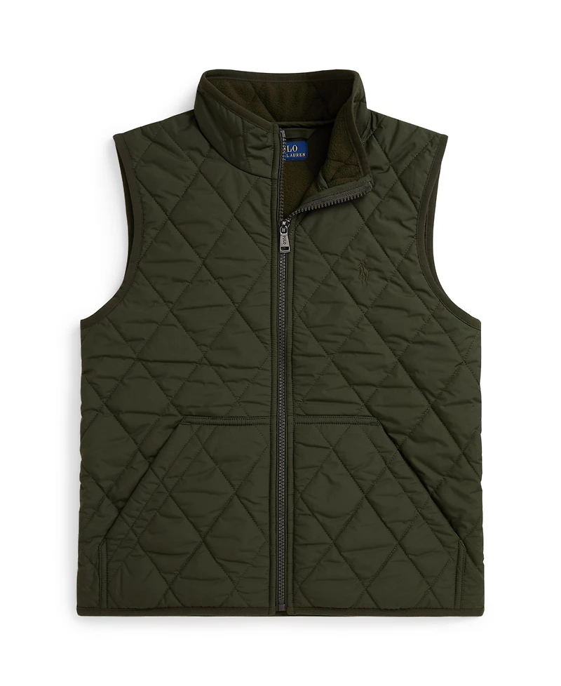 Polo Ralph Lauren Big Boys Fleece-Lined Quilted Vest