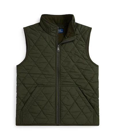 Polo Ralph Lauren Big Boys Fleece-Lined Quilted Vest