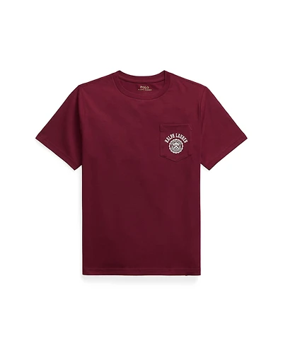 Polo Ralph Lauren Big Boys Logo Cotton Jersey Pocket T-Shirt