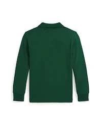 Polo Ralph Lauren Toddler and Little Boys Logo Cotton Mesh Shirt