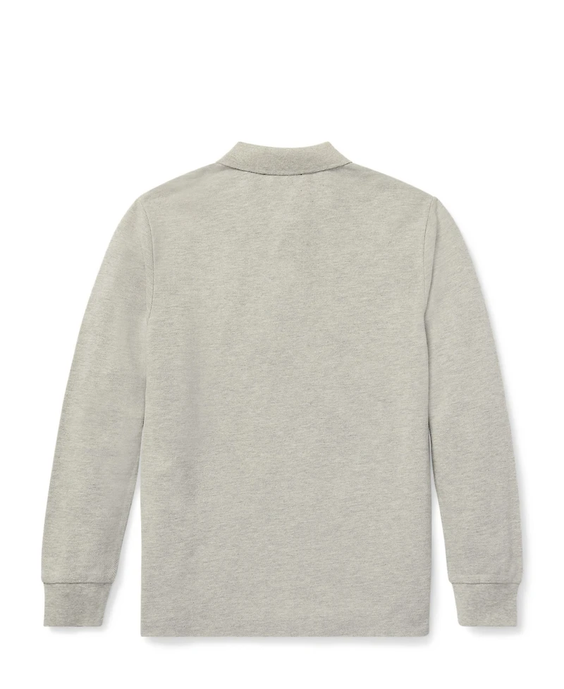 Polo Ralph Lauren Big Boys Cotton Mesh Long Sleeve Shirt