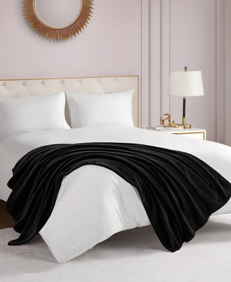 Juicy Couture Plush Throw, 50" x 70"