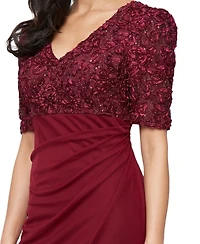 Alex Evenings Petite Empire Waist Dress