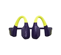 Suunto Aqua Waterproof Open-Ear Swimming Bone Conduction Bluetooth Headphones with Built in MP3 Player - Blue