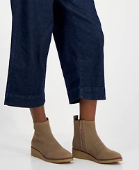 Style & Co Women's Cooper Wedge Booties, Macy's Exclusive