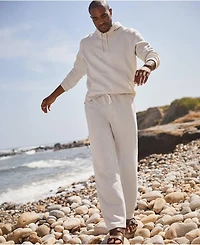 Lands' End Men's Serious Sweats Wide Leg Pant