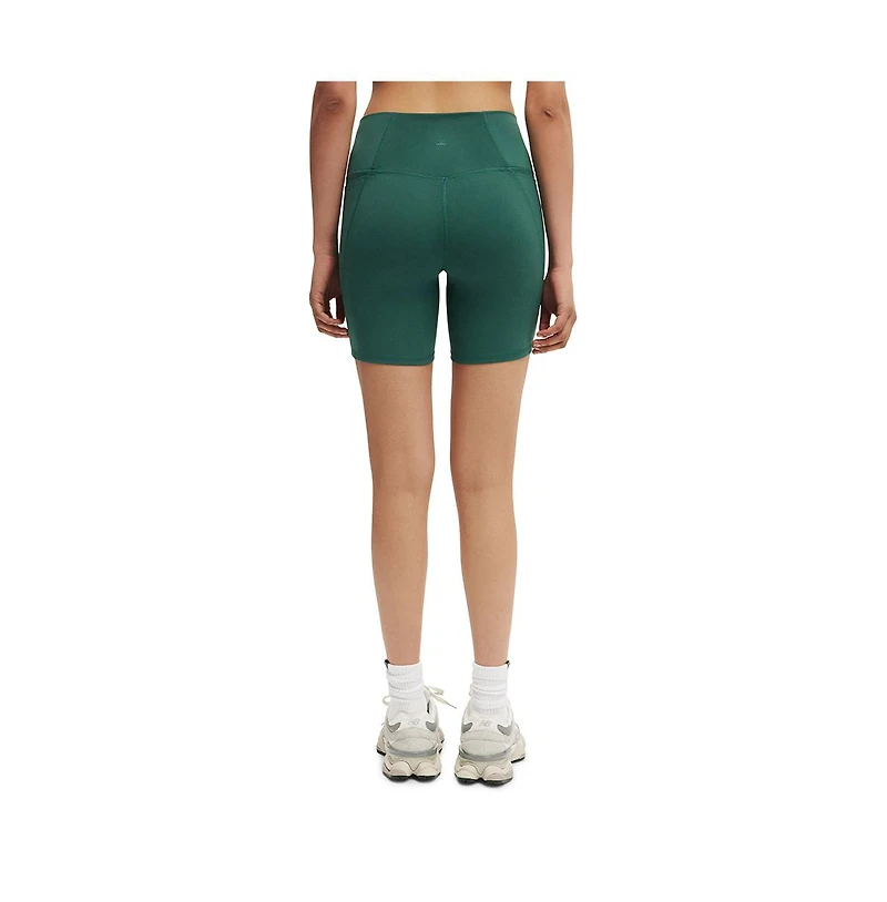 Cotton On Women's Active Ultra Soft Side Pocket Bike Short
