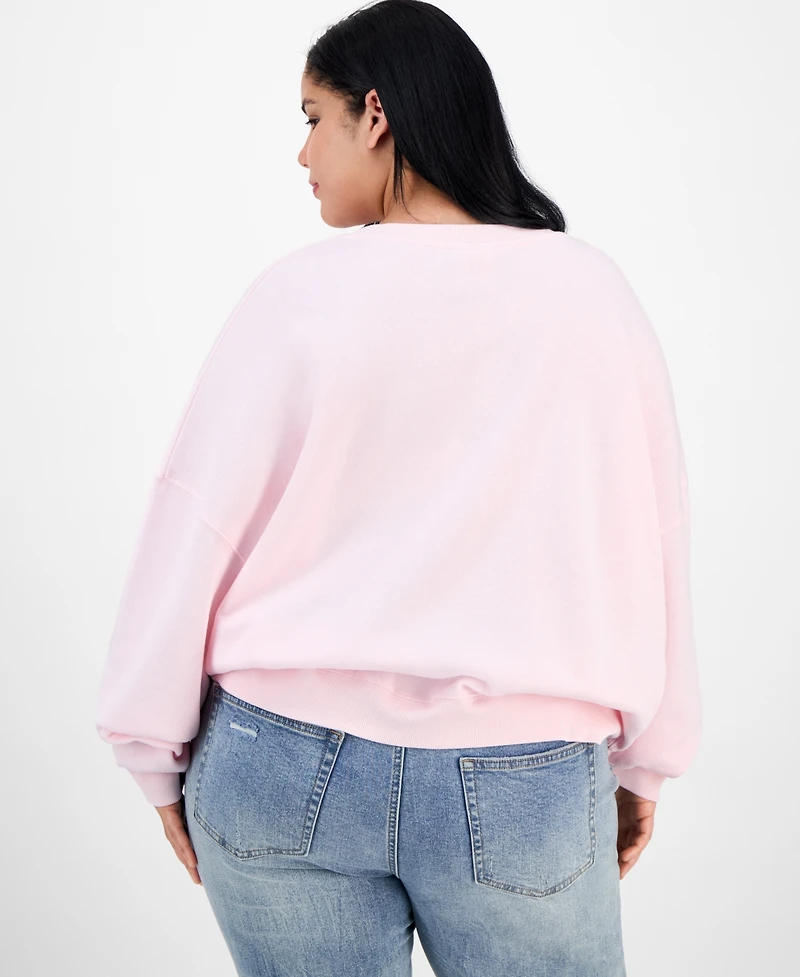Grayson Threads, The Label Trendy Plus Hello Kitty & Friends Holiday Crewneck Sweatshirt