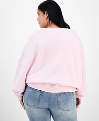 Grayson Threads, The Label Trendy Plus Hello Kitty & Friends Holiday Crewneck Sweatshirt