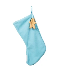 Glitzhome 21" Hooked Gingerbread House Stocking