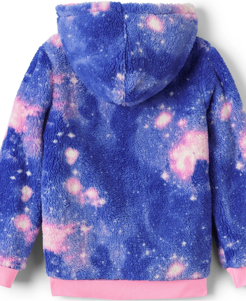 Lands' End Kids Husky Reversible High Pile Fleece Hoodie