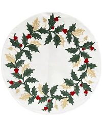 Lenox Holiday Embroidered Placemat, 16"