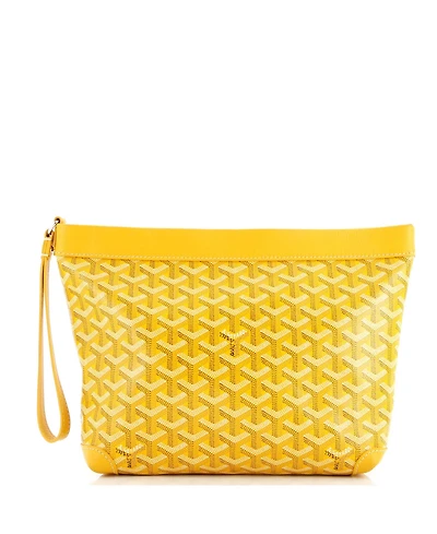 Pre-Owned Goyard Goyardine Conti Pouch Coated Canvas