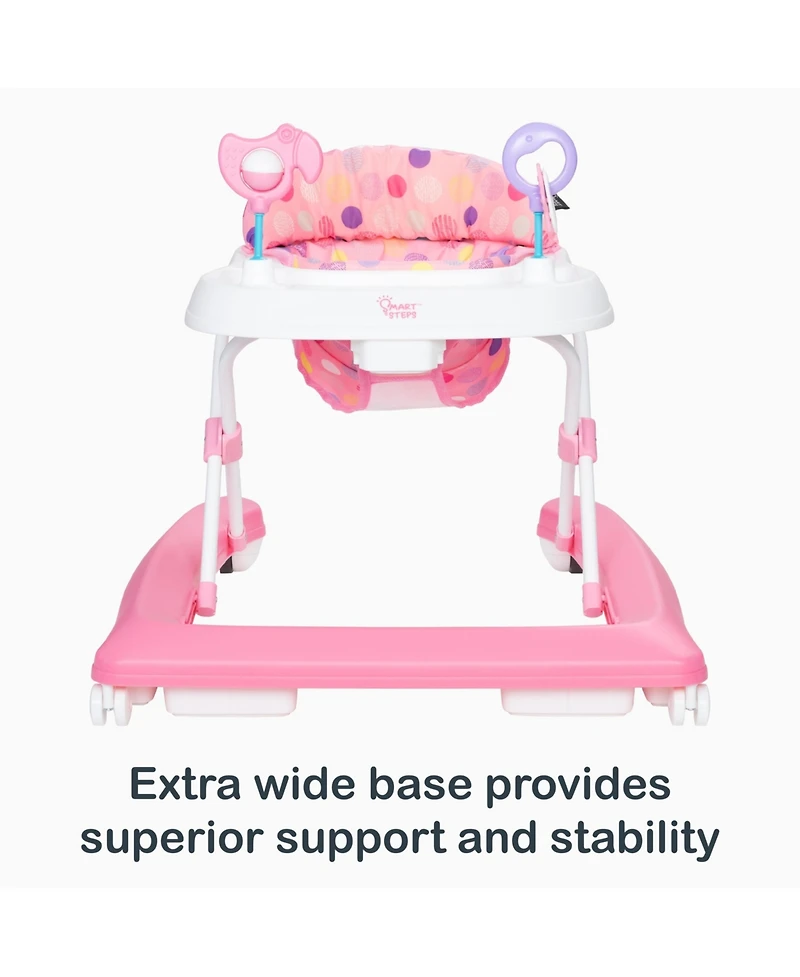 Baby Trend Smart Steps Trend Activity Walker - Orbits Rose