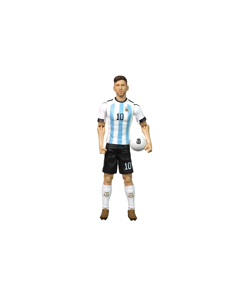 Banbo Toys Sockers Argentina Messi 8" Collectible Soccer Action Figure