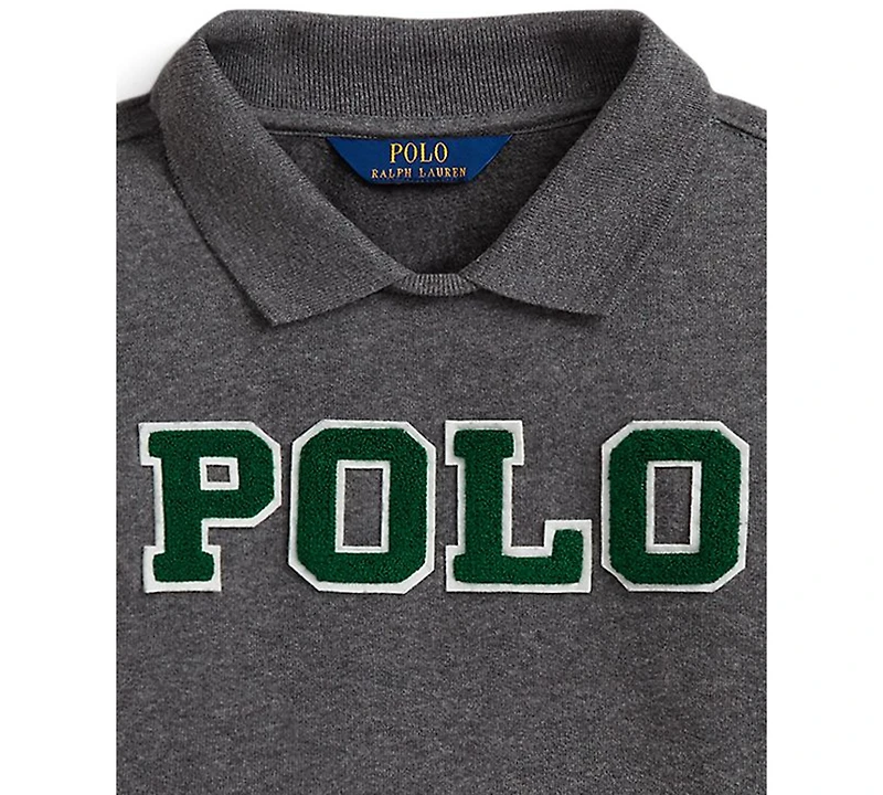 Polo Ralph Lauren Toddler and Little Girls Logo Fleece Sweatshirt