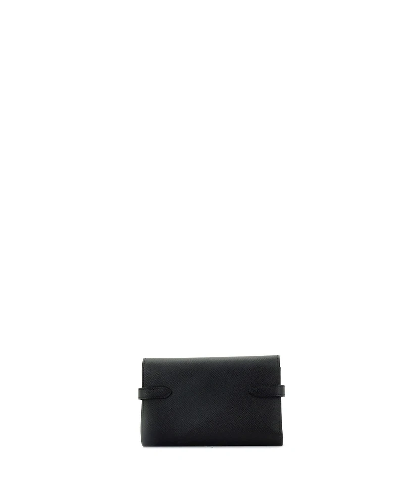 Pre-Owned Hermes Medium Kelly Trifold Wallet Epsom