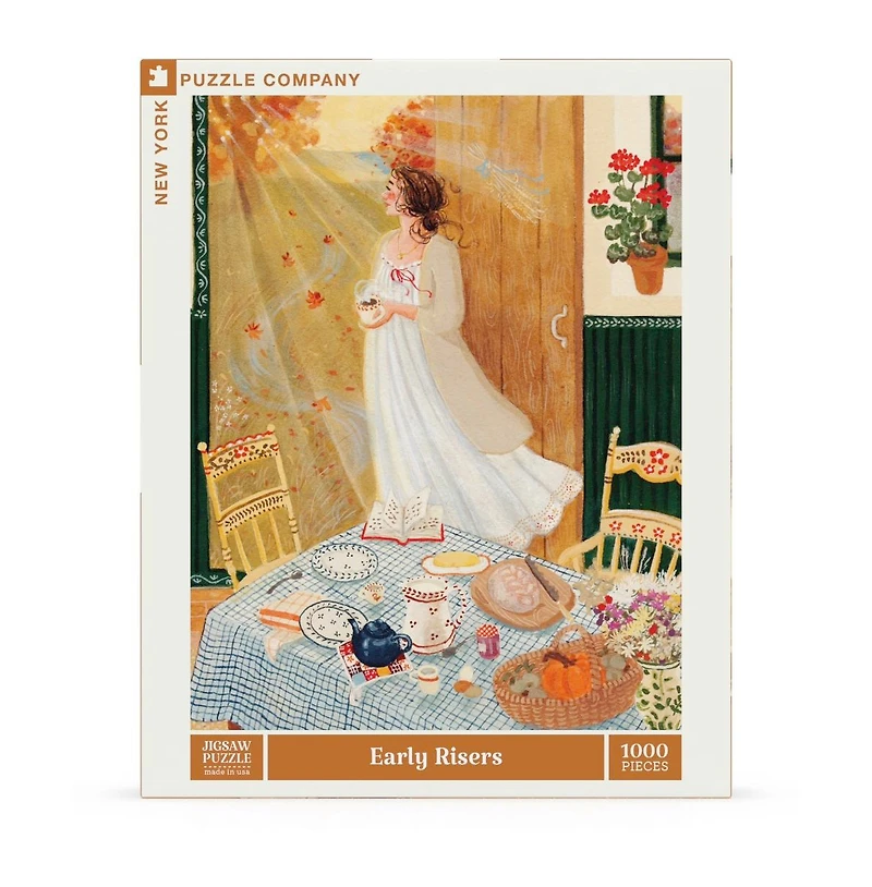 New York Puzzle Company Early Risers 1000 Piece Puzzle
