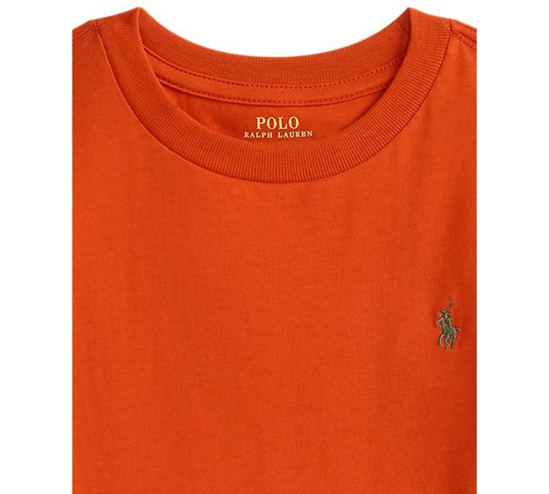 Polo Ralph Lauren Toddler and Little Boys Cotton Jersey Long Sleeve T-Shirt