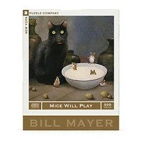 New York Puzzle Company Mice Will Play 500 Piece Puzzle