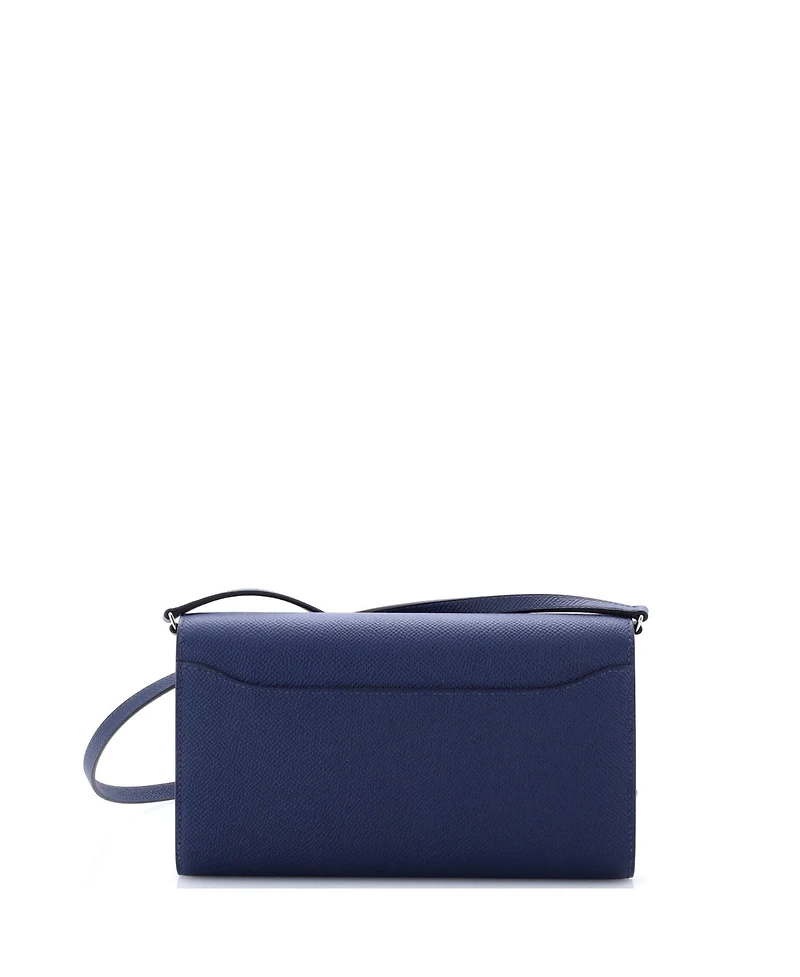 Pre-Owned Hermes Constance To Go Wallet Epsom
