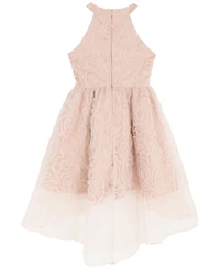 Rare Editions Big Girls Glitter Soutache Social Dress
