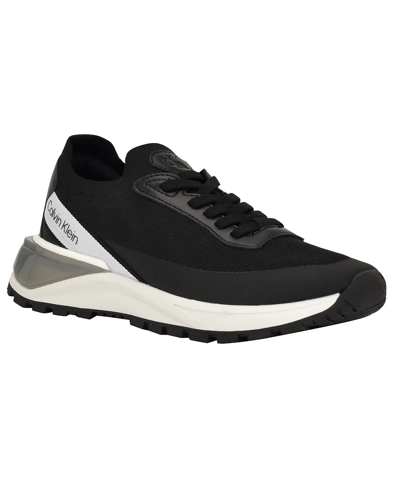 Calvin Klein Women's Geneo Lightweight Knit Sneakers