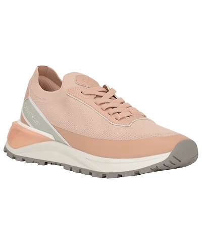 Calvin Klein Women's Geneo Lightweight Knit Sneakers