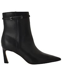 Calvin Klein Women's Alenna Buckle Strap Stiletto Booties